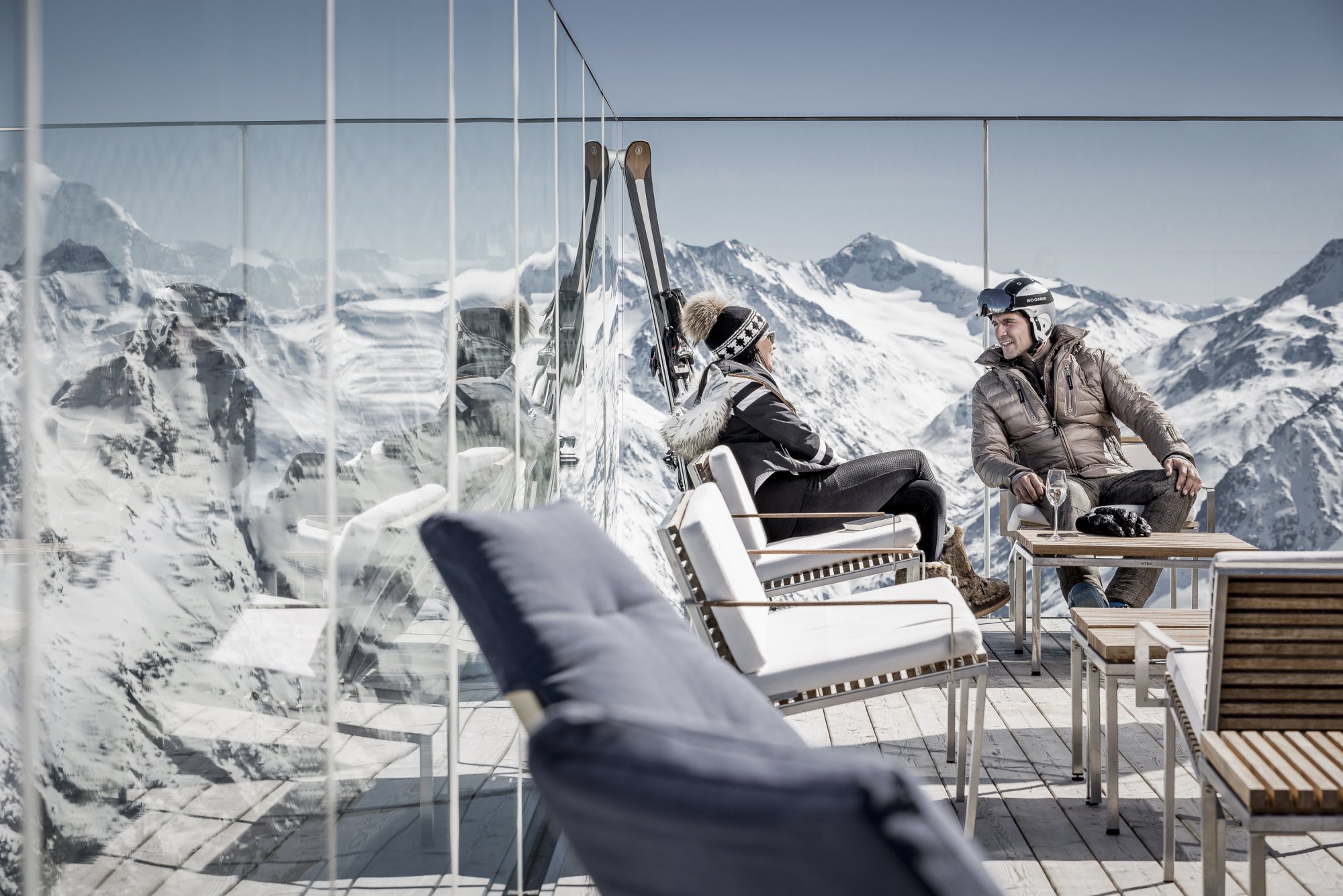 Restaurant ice Q & James Bond location Solden - Holiday ...